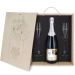 Coffret champagne personnalisé Fleuri