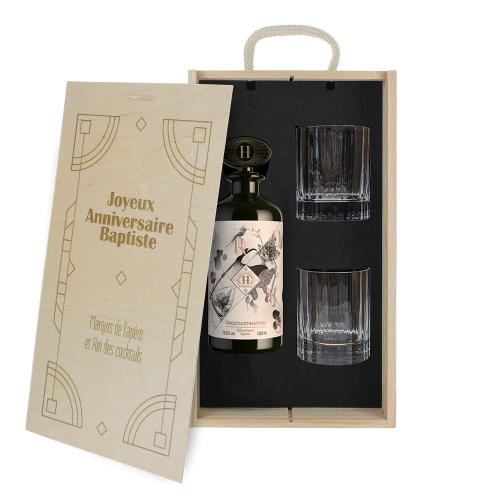 Coffret Htheoria personnalisé vintage