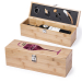 Coffret  sommelier imprimé verre de vin