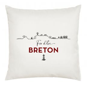 Coussin Fier d'être Breton