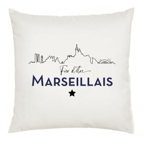 Coussin Fier d'être Marseillais