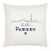 Coussin blanc Fier d'être Parisien