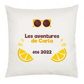 Coussin Plage personnalisé