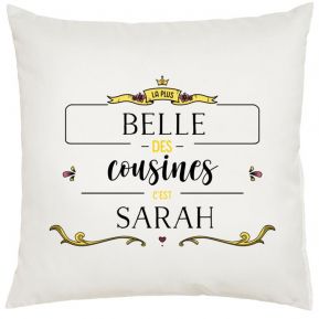 Coussin Fabuleux personnalisé