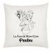 Coussin personnalisé collection Les Personnalités - L'amoureuse