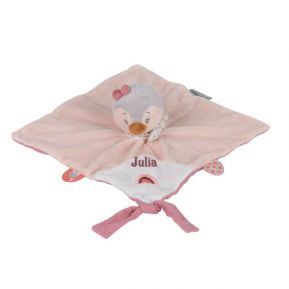 Doudou Nattou Sasha le Pingouin brodé prénom Doudou Nattou Sasha le Pingouin brodé prénom