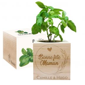 EcoCube gravé pour Maman