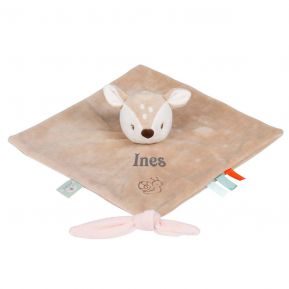 Doudou Nattou Fanny le faon brodé Doudou Nattou Fanny le faon brodé