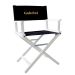 Fauteuil de Star brodé prénom - châssis blanc