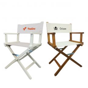 Fauteuil de star enfant personnalisé motif