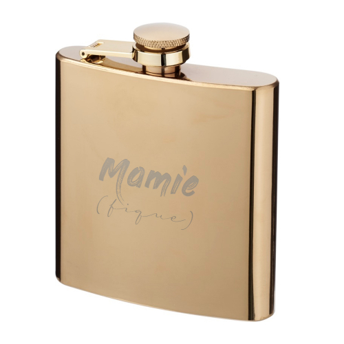 Flasque dorée Mamie (fique)