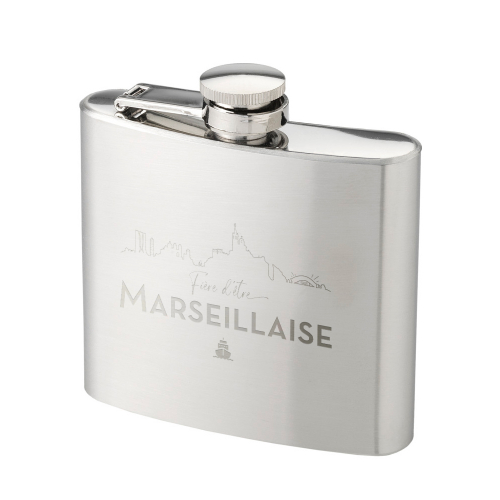Flasque Fier d'être Marseillais