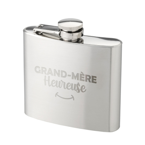 Flasque Grand-mère heureuse