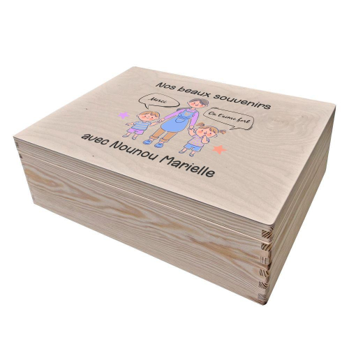 coffret à souvenir pour nounou