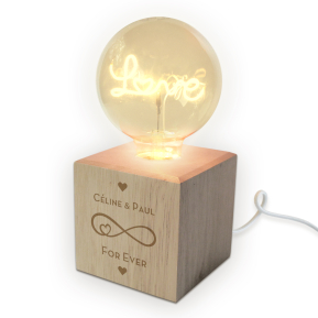 Lampe Personnalisée Avec Photo Cadeau Fete Des Peres Veilleuse