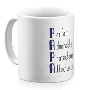 Mug Les qualités de Papa 