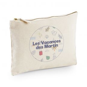 Pochette Plage personnalisée