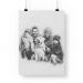 Affiche famille fusain