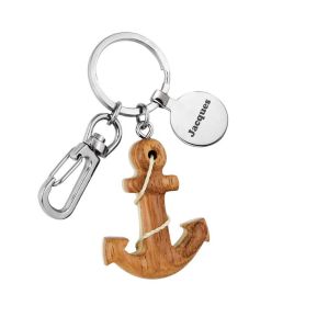 Porte-clés du marin en bois personnalisé