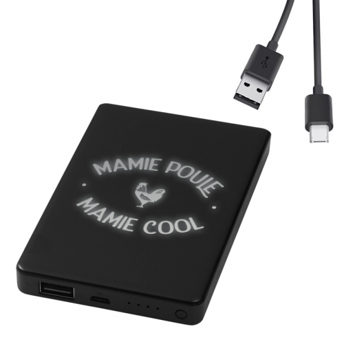 Powerbank lumineux Mamie Poule Mamie Cool