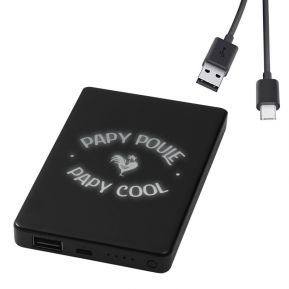 Powerbank lumineux Papy Poule Papy Cool