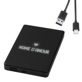Powerbank lumineux Mamie d'amour 