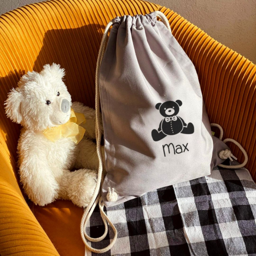 Sac pour jouets d'enfants personnalisé avec prénom