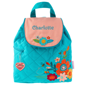 Sac à dos personnalisable à imprimés fleuris