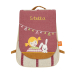 Sac à dos enfant et lapin brodée