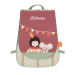 Sac à dos enfant et souris brodée