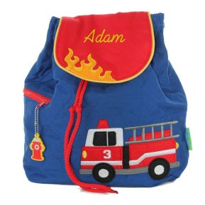 Sac à dos Stephen Joseph Pompier brodé