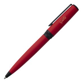 Stylo Hugo Boss Gear Matrix rouge personnalisé