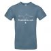 T-shirt bleu stone Fier d'être Marseillais