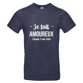 T-shirt homme Je suis... 100% coton bio