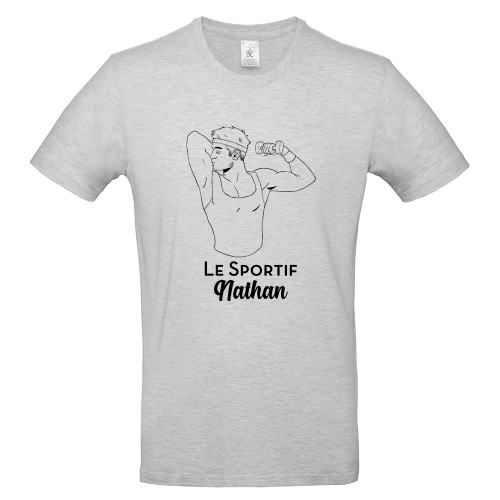 Tshirt pour Homme personnalisé collection Les Personnalités 