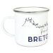 Tasse emaillée Fier d'être Breton