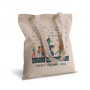 Tote bag imprimé Maîtresse d'école