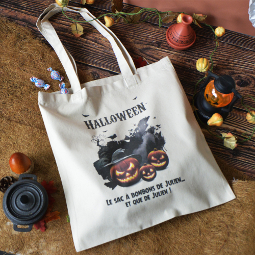 Tote bag Halloween présentation