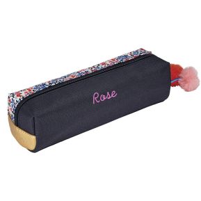 Trousse Tann's brodée - Antonia Fleurs Pompons