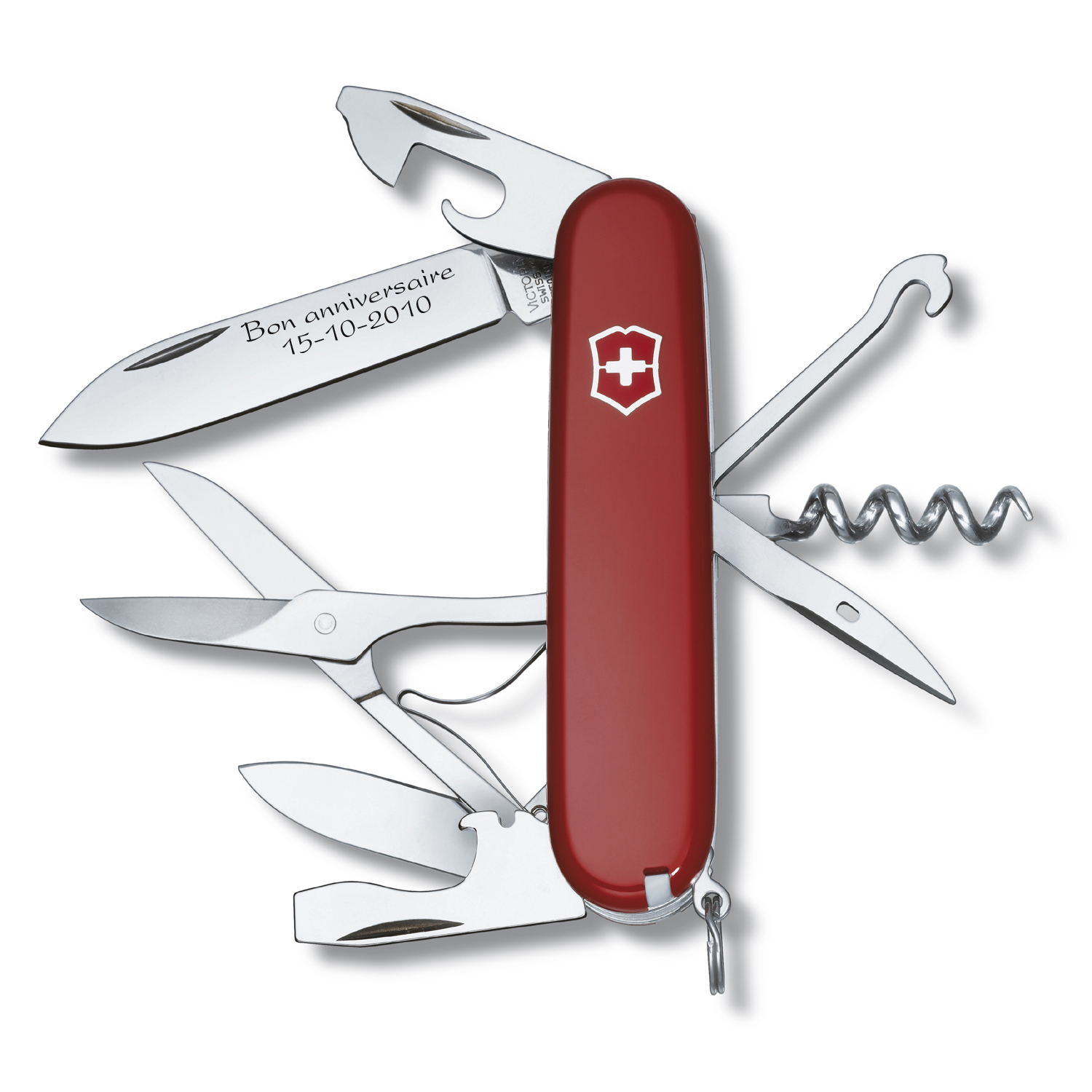 Couteau suisse gravé