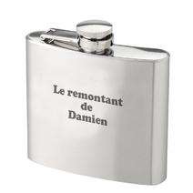Flasque à whisky personnalisée