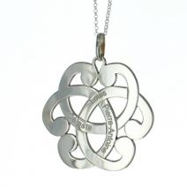 Pendentif arabesque personnalisé