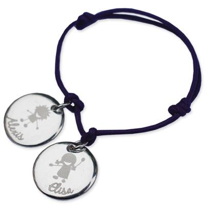 Bracelet silhouette enfant