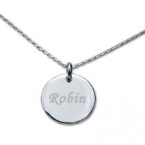 Pendentif rond personnalisé