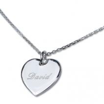 Pendentif coeur personnalisé