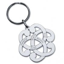 Porte-clés gravé arabesque Porte-clés gravé arabesque