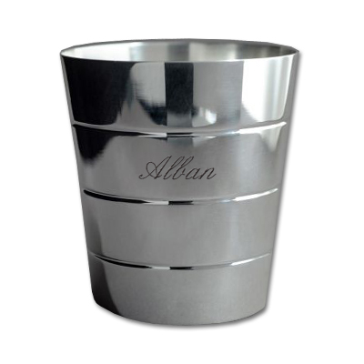 Timbale de baptême personnalisée