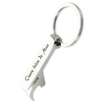 Porte-clés ouvre bouteille personnalisable