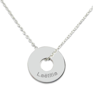Pendentif jeton personnalisé