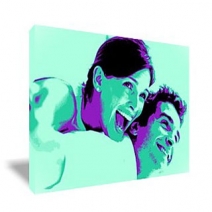 Tableau Pop Art rectangulaire 1 photo